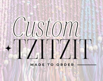 Cotton Tzitzit - Set of 4 - Made to Order