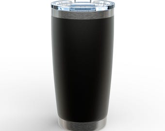 One King - Bicchiere termico in acciaio inox da 20 once, con incisione.