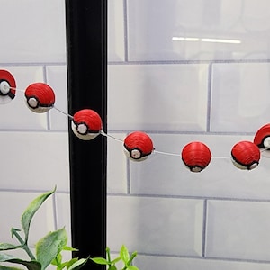 Gamer ball jumping spider bridge, nerd decor, spider rope, Jumping spider accessories, 3D printed, neodymium magnetic bridge