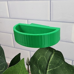 Voerschaal springspinnen, magnetische voerbak, 3D-geprint, neodymium magnetische voerbak