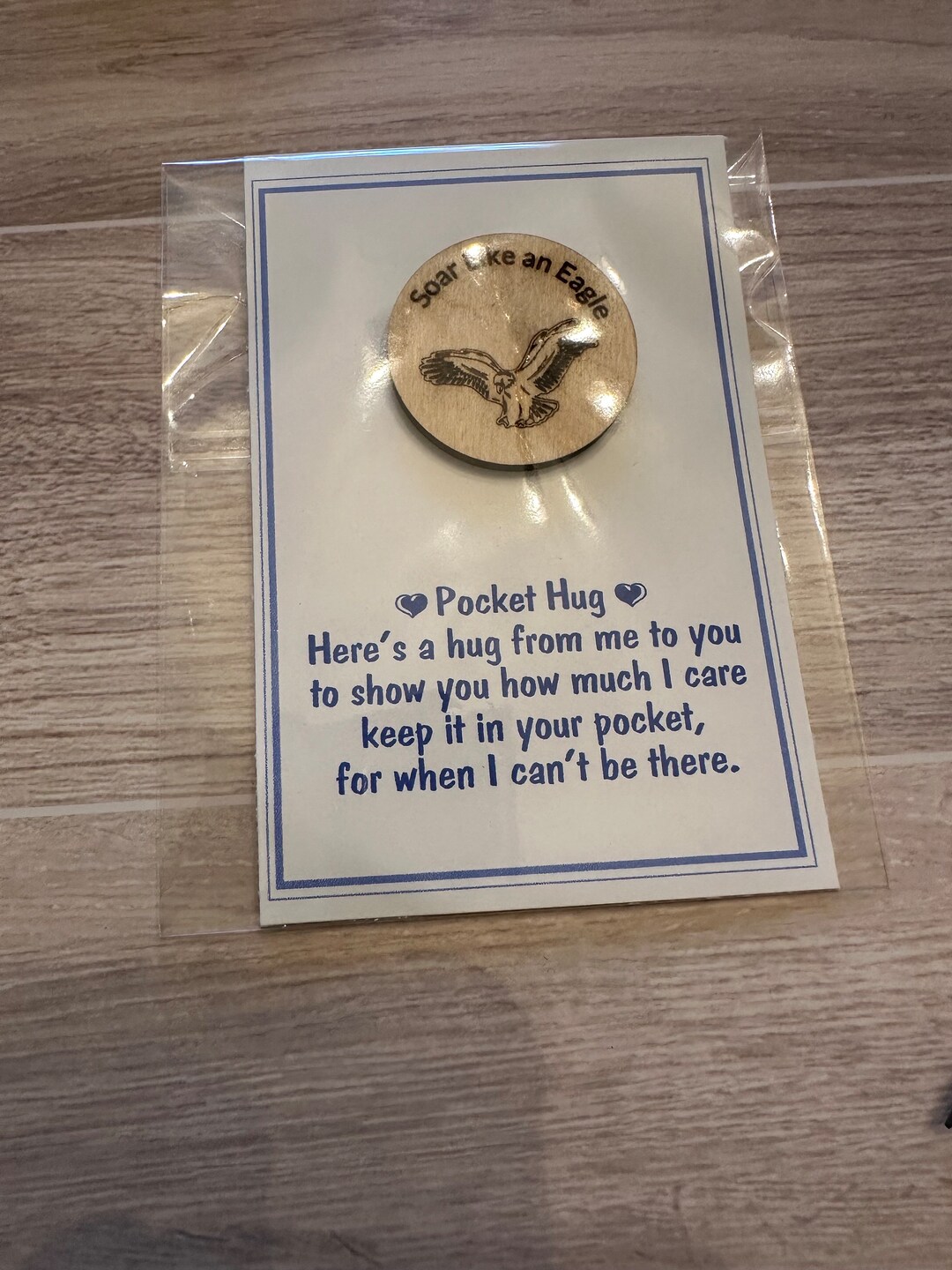 Pocket Hug, a Token of Love and Assurance, Love Reminder, Pocket Coin ...