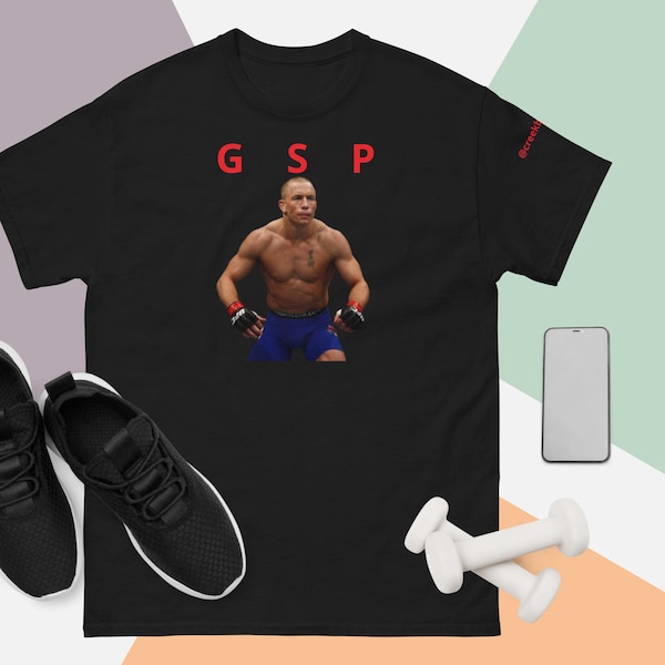 Camiseta Georges St-Pierre GSP Campeón CABRA