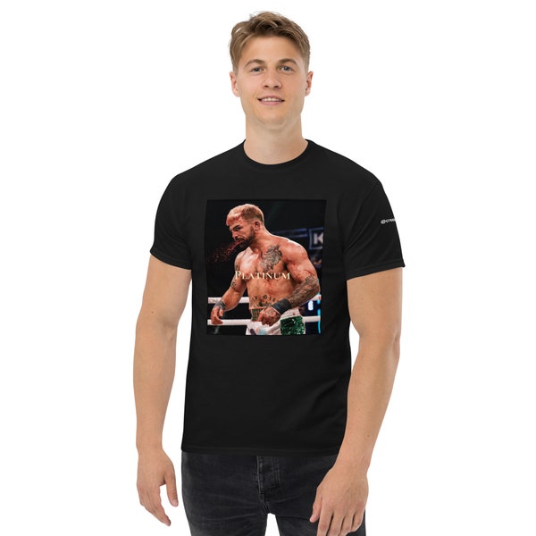 Platinum Mike Perry BKFC Bare Knuckle Fighting Championships T-Shirt UFC MMA Fighter