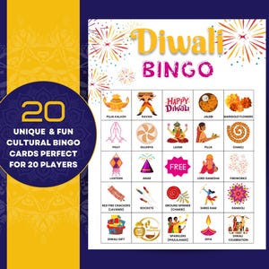 Diwali Bingo Game Printables Diwali - Il 300x300.6240532097 Ap37 