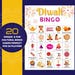 Diwali Bingo Game Printables Diwali Bingo Cards Indian Kids Activity ...