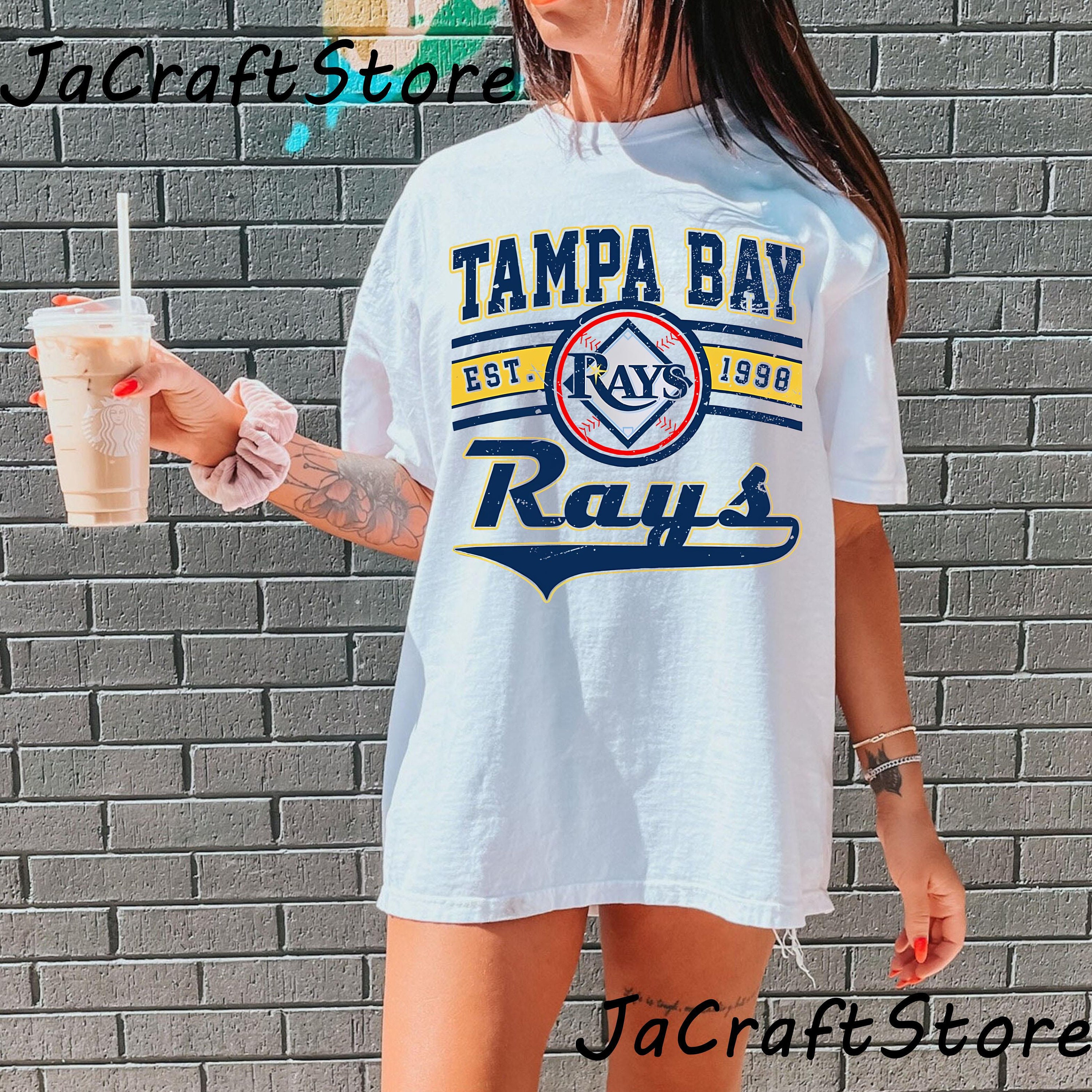 Tampa Bay Rays Genuine Merchandise Screen Print MLB Jersey David Price # 14  XL