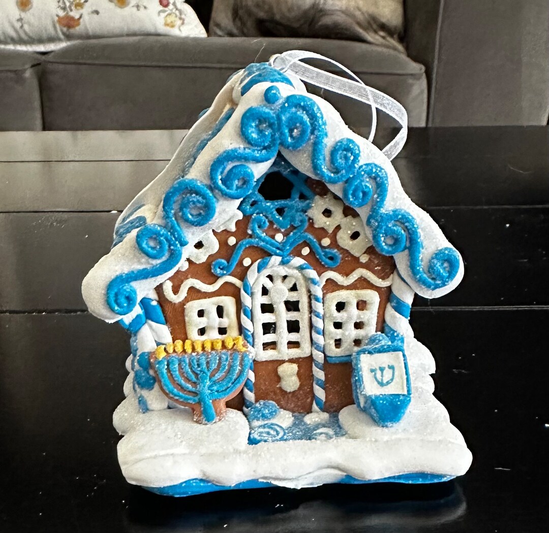 Hanukkah Gingerbread House Etsy
