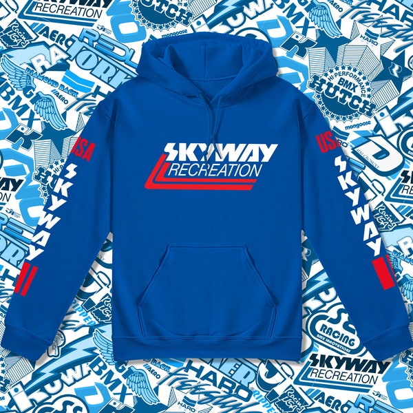 Skyway BMX Hoodie Team Racing Old School BMX