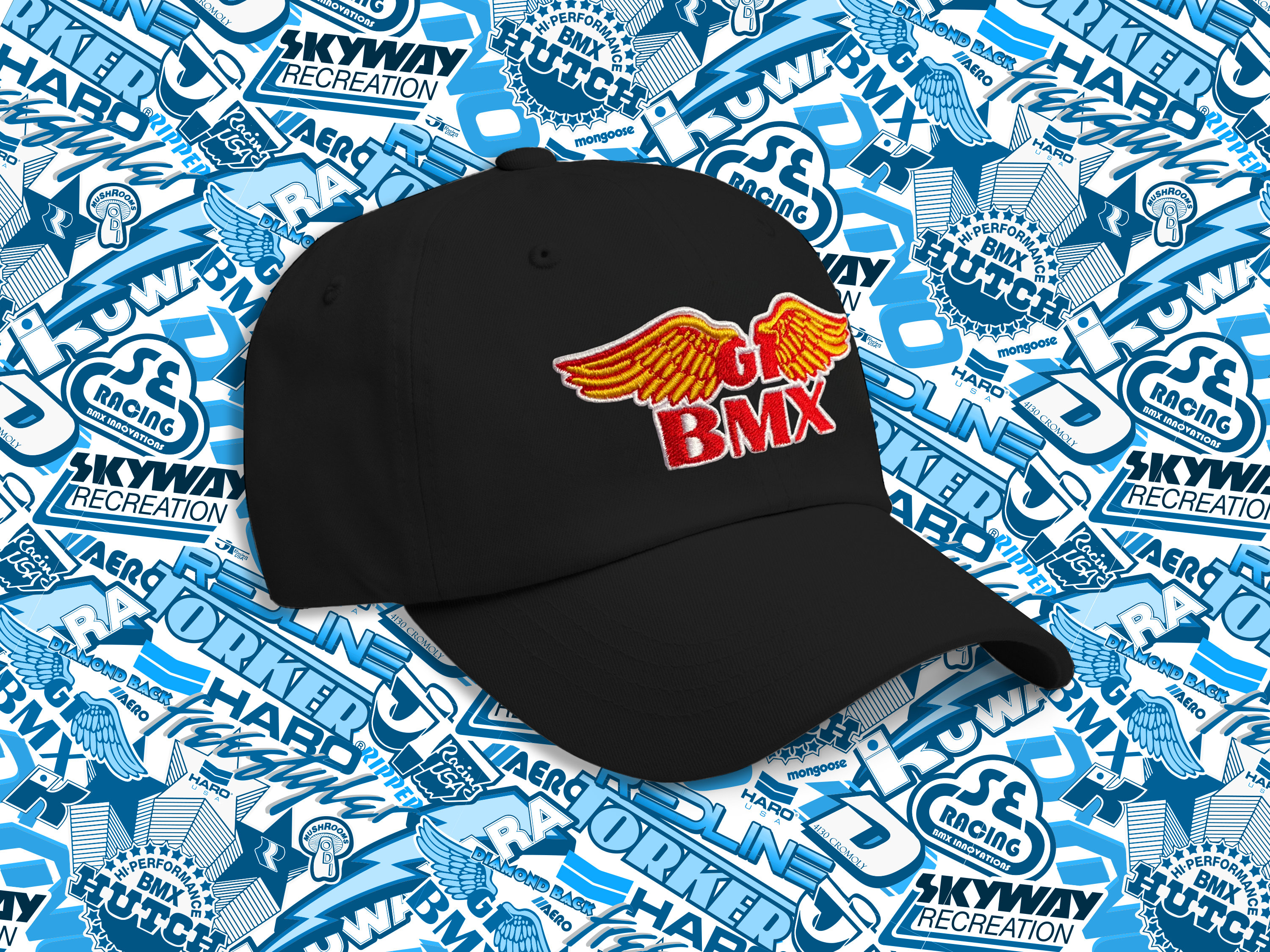 GT BMX Old School Baseball Cap. Another Classic Throwback Release From