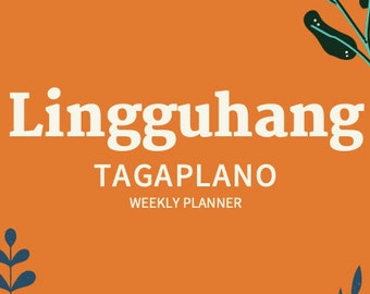 Lingguhang Tagaplano (planificador semanal filipino)