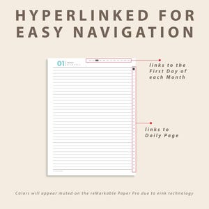 Daily Journal for Remarkable Paper Pro: Lined Notebooks (PDF Download ...