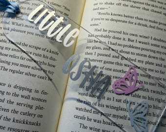 Quicksilver Bookmark - little osha - Kingfisher - Brimstone - Callie Hart - Saeris Fane