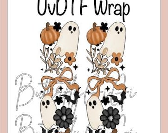 Fall Ghost UV Dtf Wrap