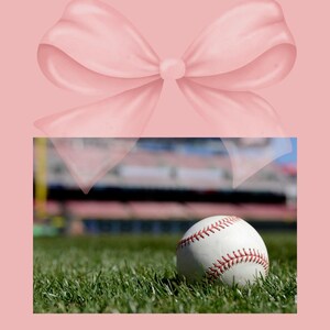 Baseball ROUND BALL Acrylic Blank and Decal I Badge Reel Supply