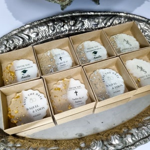 Personalized Wedding Magnet Favors: Baptism, Save The Date (Bulk)