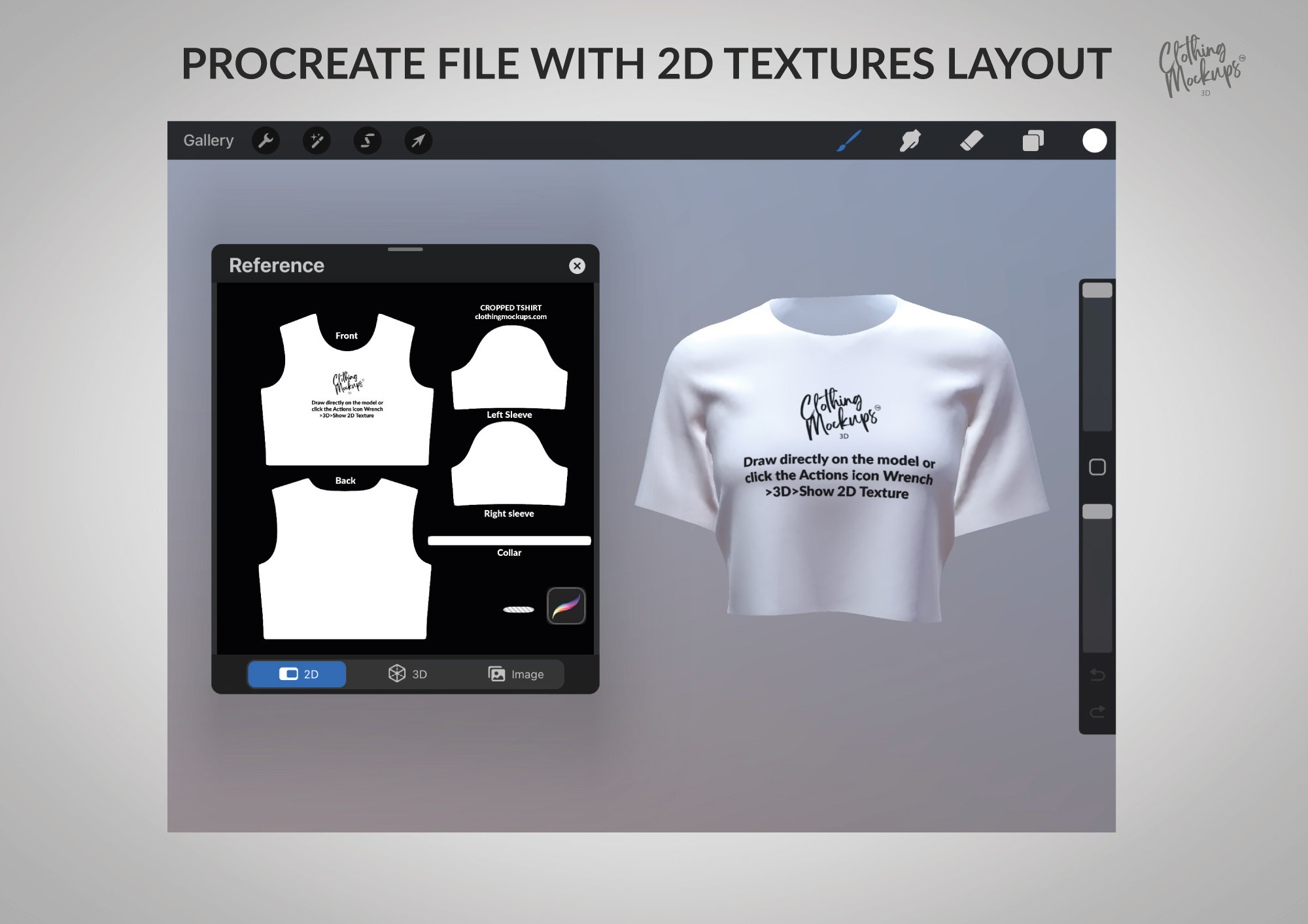 Tシャツ・カットソー Opening Project W Cropped Symbol T Shirt 3D White W Cropped Symbol T Shirt - 3D / White - OPENING PROJECT
