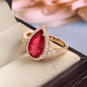 14k Tourmaline Ring, Pink Tourmaline Gemstone, Diamond Ring, 14k Gold Ring, Solid Gold Ring, Handmade Jewelry, Valentine Gift