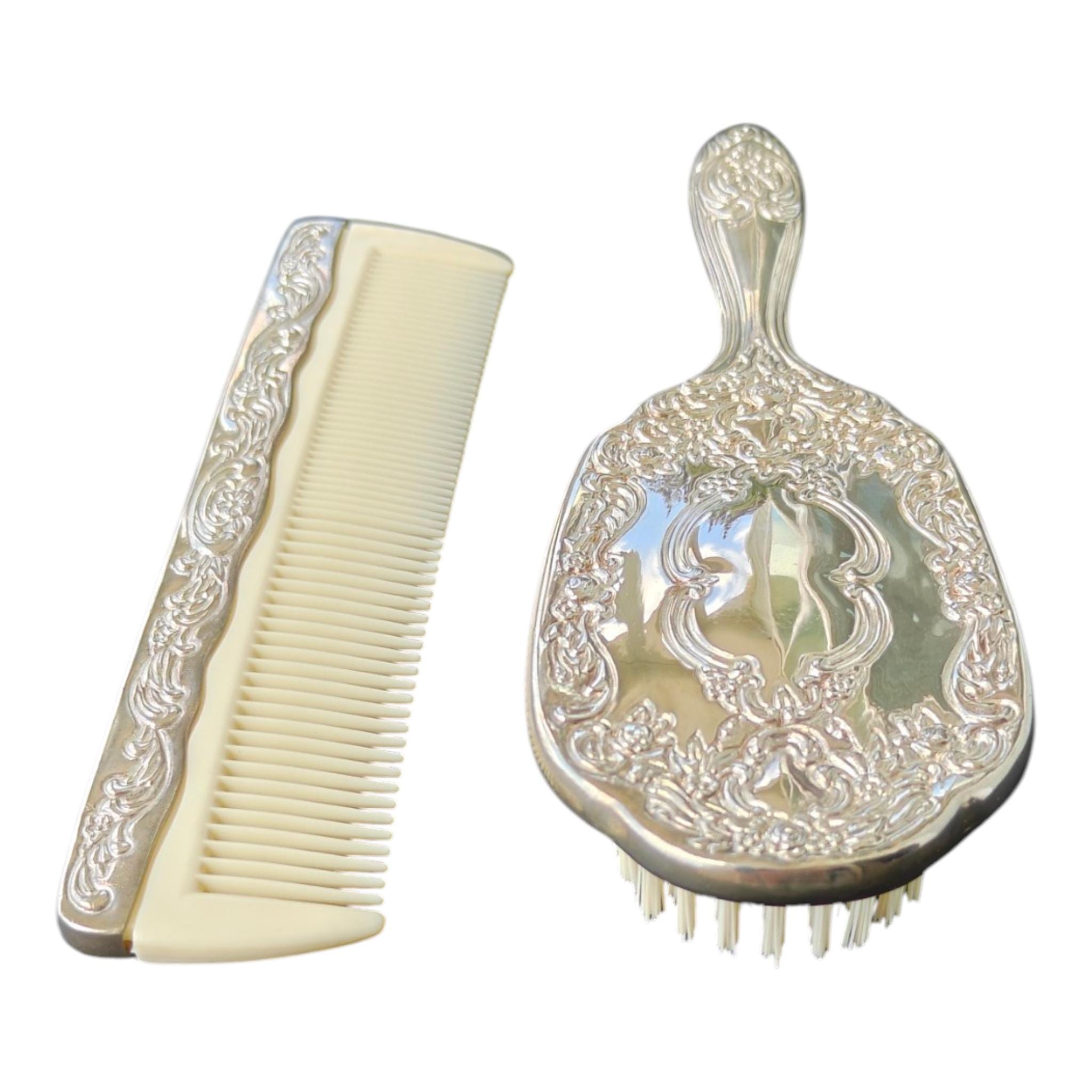 Silver Victorian Hair Comb - Etsy display picture 3