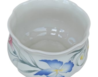 Vintage Villeroy & Boch Floral Creamer Porcelain Elegant Tableware