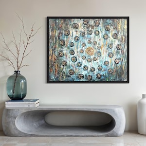 Universe Acrylic Painting &quot;Universe&quot;, 100 x 80 cm, abstract original painting, acrylic on canvas