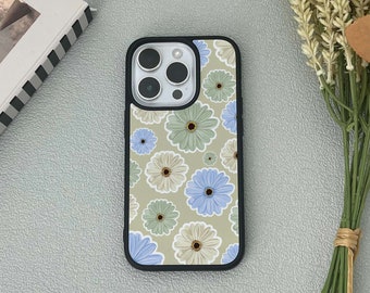 Coque de portable fleurs d'amour 15 14 13 12 11 Coque Pro Max pour iPhone 15 14 13 12 11 Pro 15 14 Coque Plus 13 12 Mini coque XR X XS Max 8 7