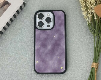 Étui pour téléphone étoile violette 15 14 13 12 11 Pro Max étui pour iPhone 15 14 13 12 11 Pro 15 14 Plus Étui 13 12 Mini étui XR X XS Max 8 7