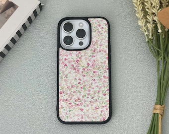 Vintage Florals Phone Case pour iPhone 15 14 13 12 11 Pro Max Case iPhone 15 14 13 12 11 Pro 15 14 Plus Case 13 12 Mini Case XR X XS Max 8 7