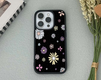 Colorful Flowers Phone Case For iPhone 15 14 13 12 11 Pro Max Case iPhone 15 14 13 12 11 Pro 15 14 Plus Case 13 12 Mini Case XR X XS Max 8 7
