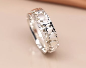 Handmade Silver Ring, Heart Ring, Gift for her, Wedding Gift, Gift for Girlfriend, Engagement Ring, Anniversary Gift, Love Ring