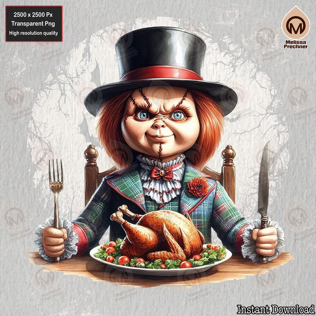 Horror Character PNG, Horror Thanksgiving, Halloween Horror Shirt ...