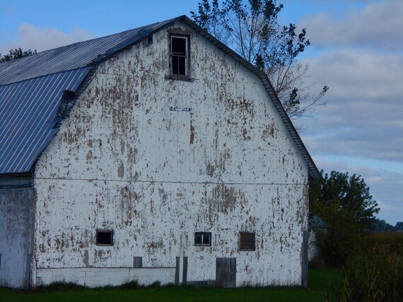 Midwest Barn Photographic Stationary Card