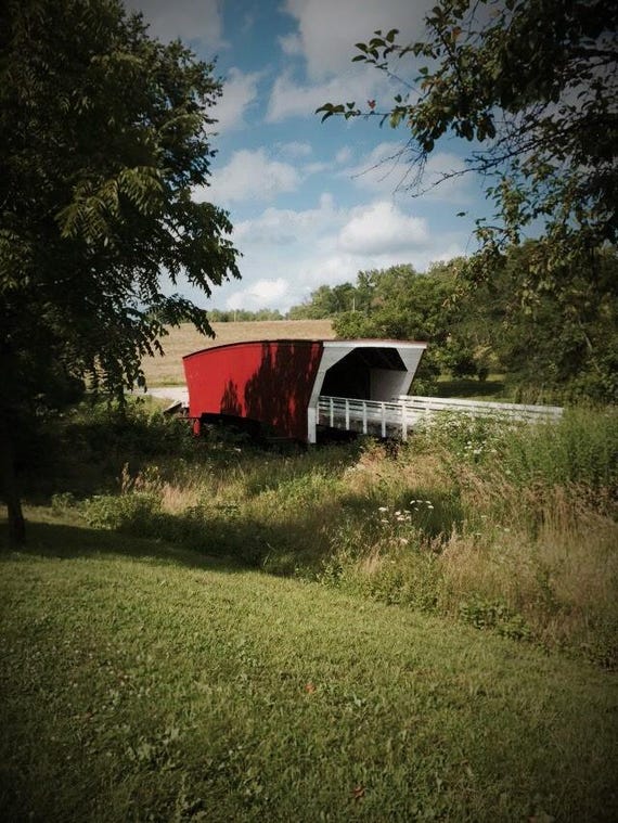 Photographic Stationary Cards, "Roseman Bridge", Original Photography