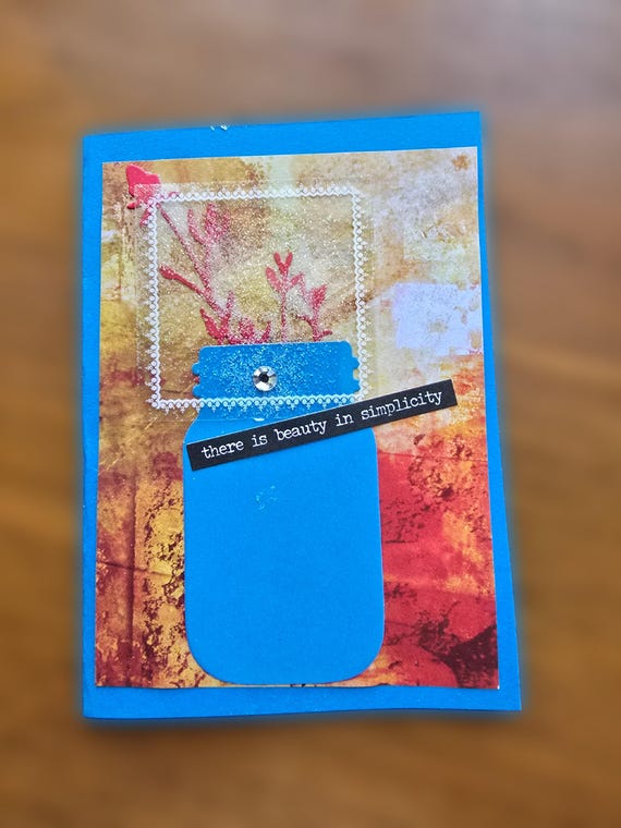 All Occasion Card with Embellishments