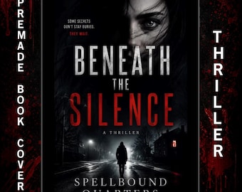 Premade Thriller eBook Cover • Psychological Mystery Novel Design (Promotional Video)