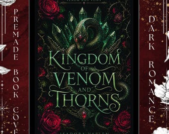 Premade Dark Fantasy eBook Cover • Gothic Romance Novel Art (Digital Download)