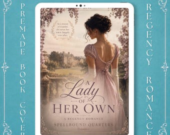 Regency Romance and Historical eBook Cover • Premade & Customizable Book Cover Design #007