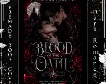 Premade Vampire Romance eBook Cover • Dark Fantasy Book Design