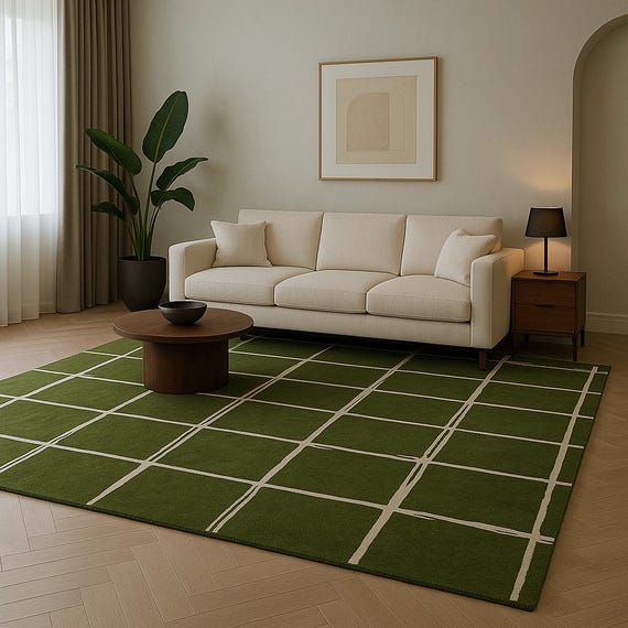 Fascinating: Hand Tufted Wool Rug for Home Decor Living Room Rug Bed Room Rug Kids Room Office Rug Lobby Rug By Your Dream Carpet