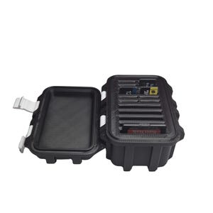 Organiseur de support de carte mémoire robuste pour cartes SD et Micro SD - Étui de rangement pour matériel photographique