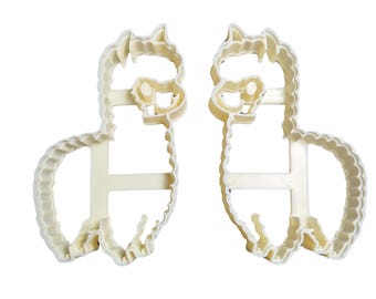 Alpaca Cookie Cutter Set | Llama Shaped Baking Tools | Fun Kitchen Accessories for Parties & Baking Enthusiasts