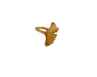 The Delicate (Petite), Statement Ring, 24K Gold Plated, Handcrafted Fashion Accessory