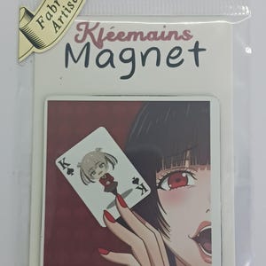 Magnet - Gambling School - Magnet - Manga - Kawaii - Original Gift - Personalized Set - Fridge Decoration - Decorative Accessory - Kféemains