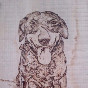 Pyrographed cutting board