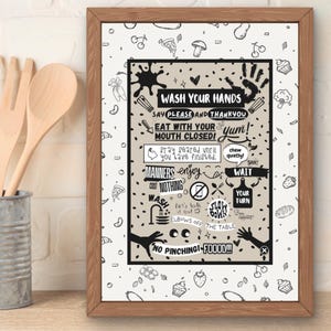 Table Manners Printable