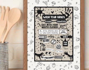 Table Manners Printable