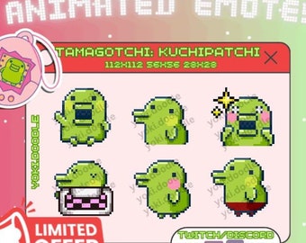 Kuchipatchi Weihnachten GIF Emotes: Twitch/Discord Stream (Digitaler Download)