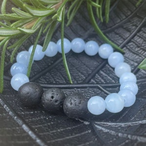Soul Bracelet KIDS Skyblue Essential Oils Kids Girls Personal Gift Beaded Bracelet Diffuser