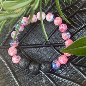 Soul Bracelet KIDS Pink/Blue Essential Oils Kids Girls Personal Gift Bead Bracelet Diffuser