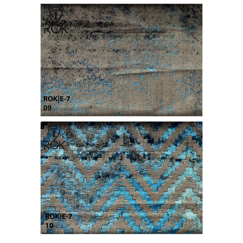 Jacquard Tiedyed Velvets Curtain for Bedroom and Living Etsy Australia