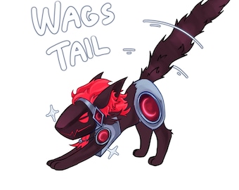 Tail Wag Animated YCH